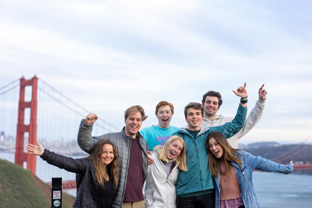 Group of learners celebrating course completion
