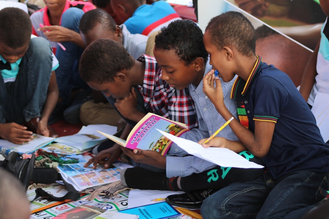 healthy learning scene